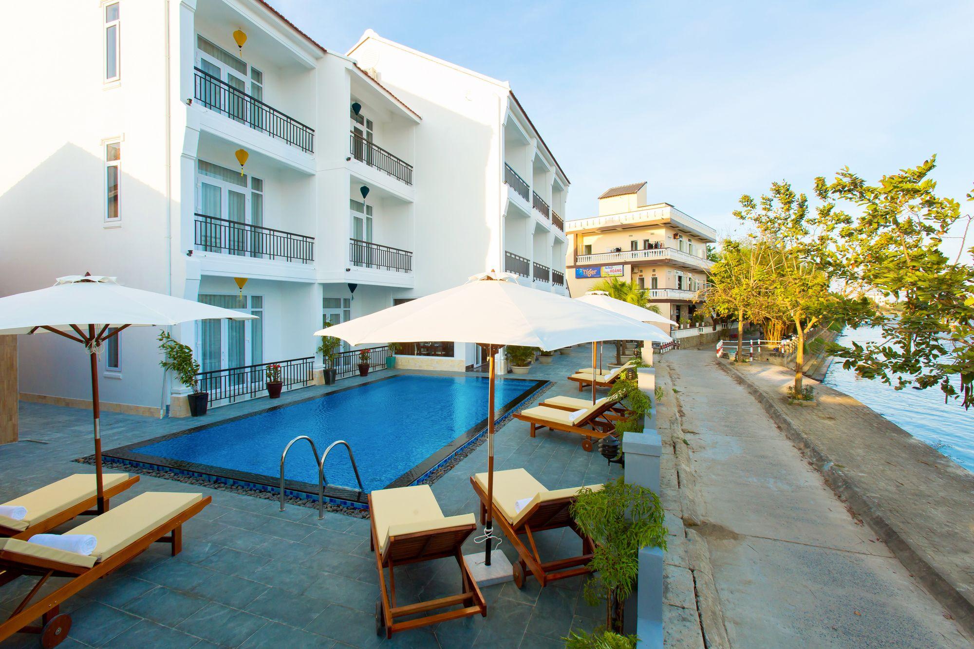 Riverside White House Hotel Hoi An Exterior foto